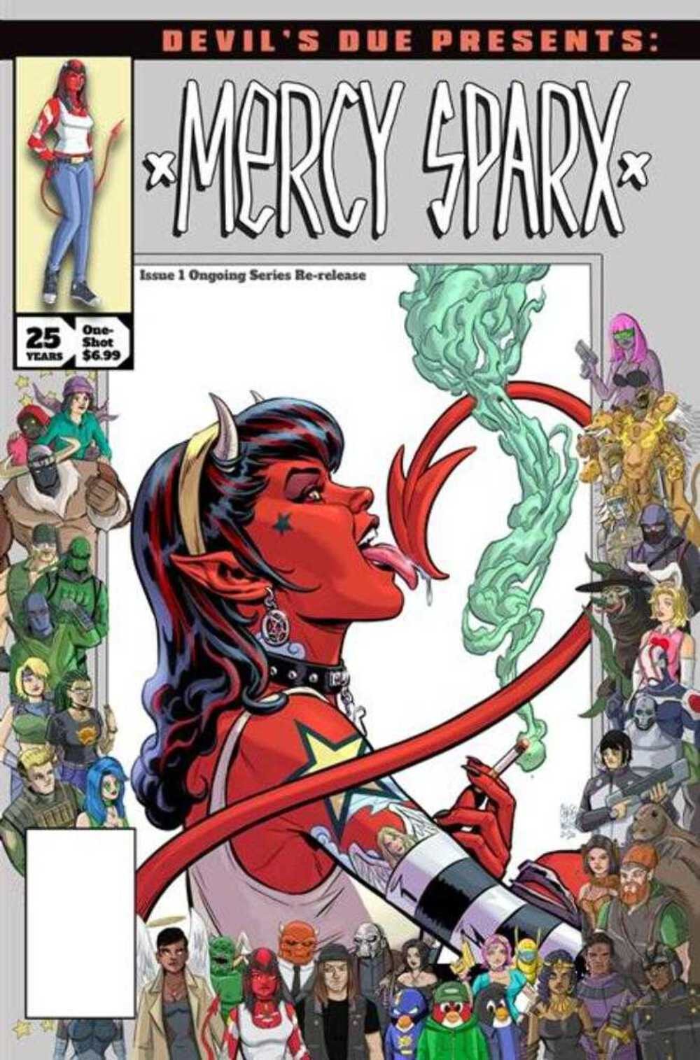 Devils Due Presents Mercy Sparx #1 (One Shot) Cover A Chris Wahl (Mature)