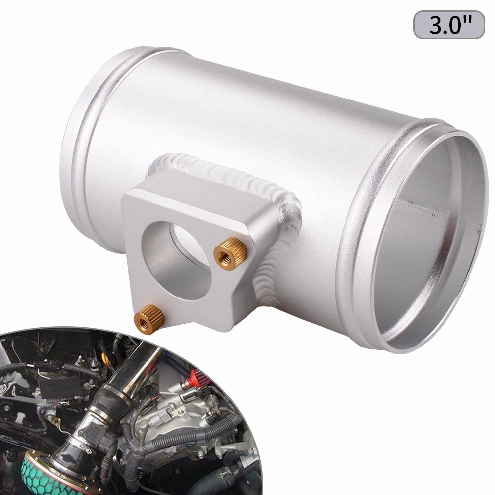 76mm Mass Air Flow Sensor Adapter Intake Pipe Tube For Honda/Subaru/Mazda