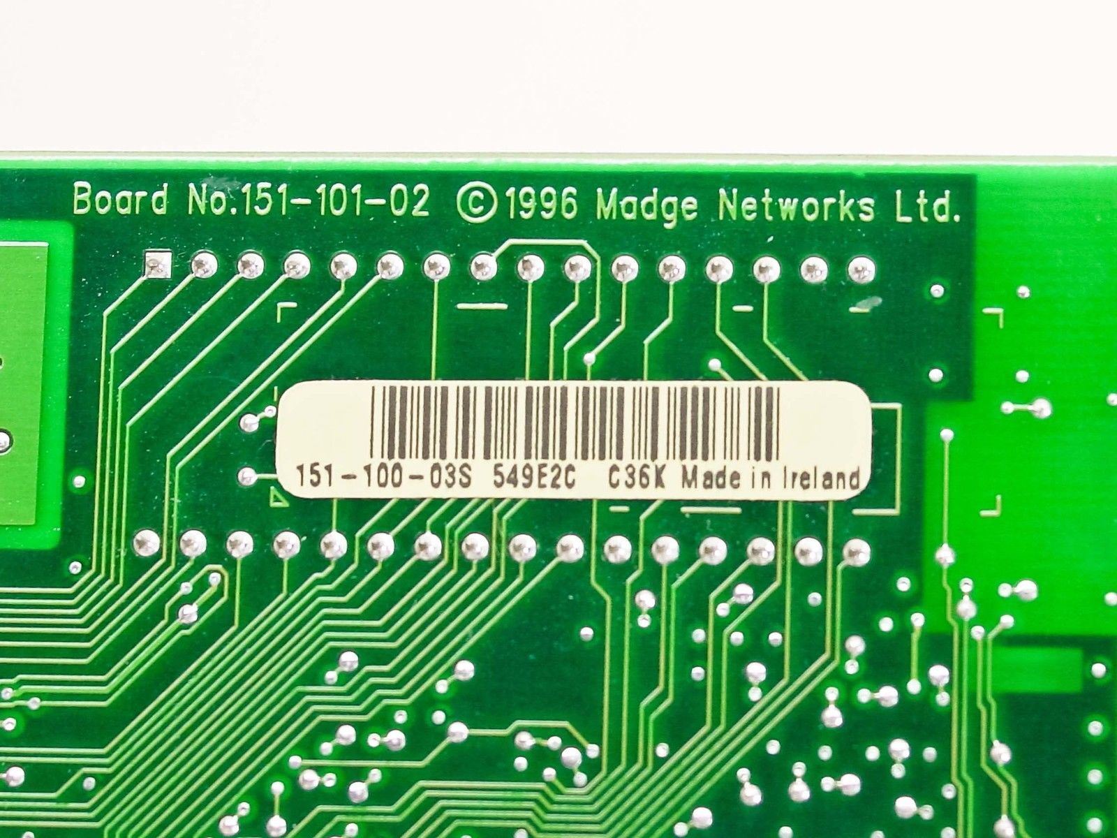 Madge Smart 16/4 PCI Ringnode Network Card 151-100-03S