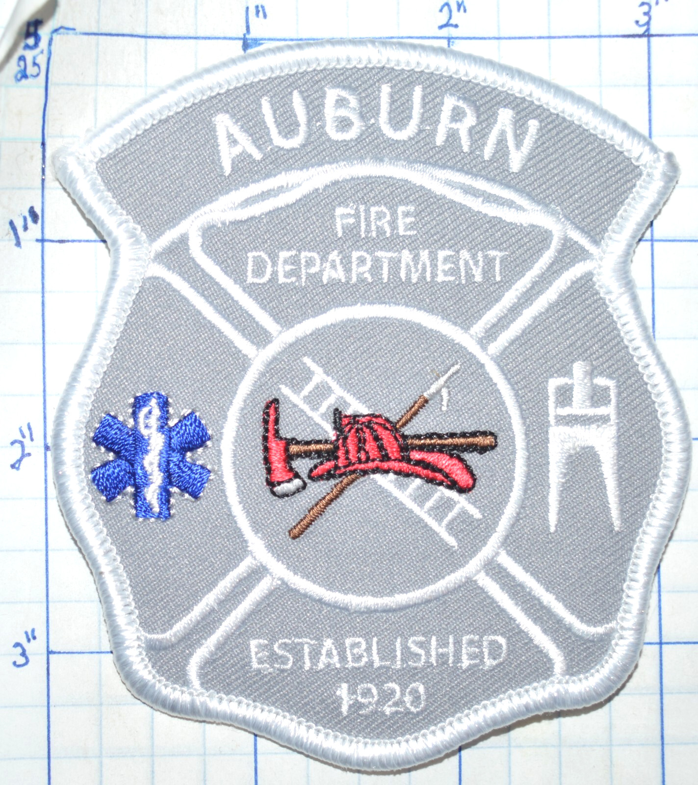 WASHINGTON? AUBURN FIRE DEPT RESCUE PATCH
