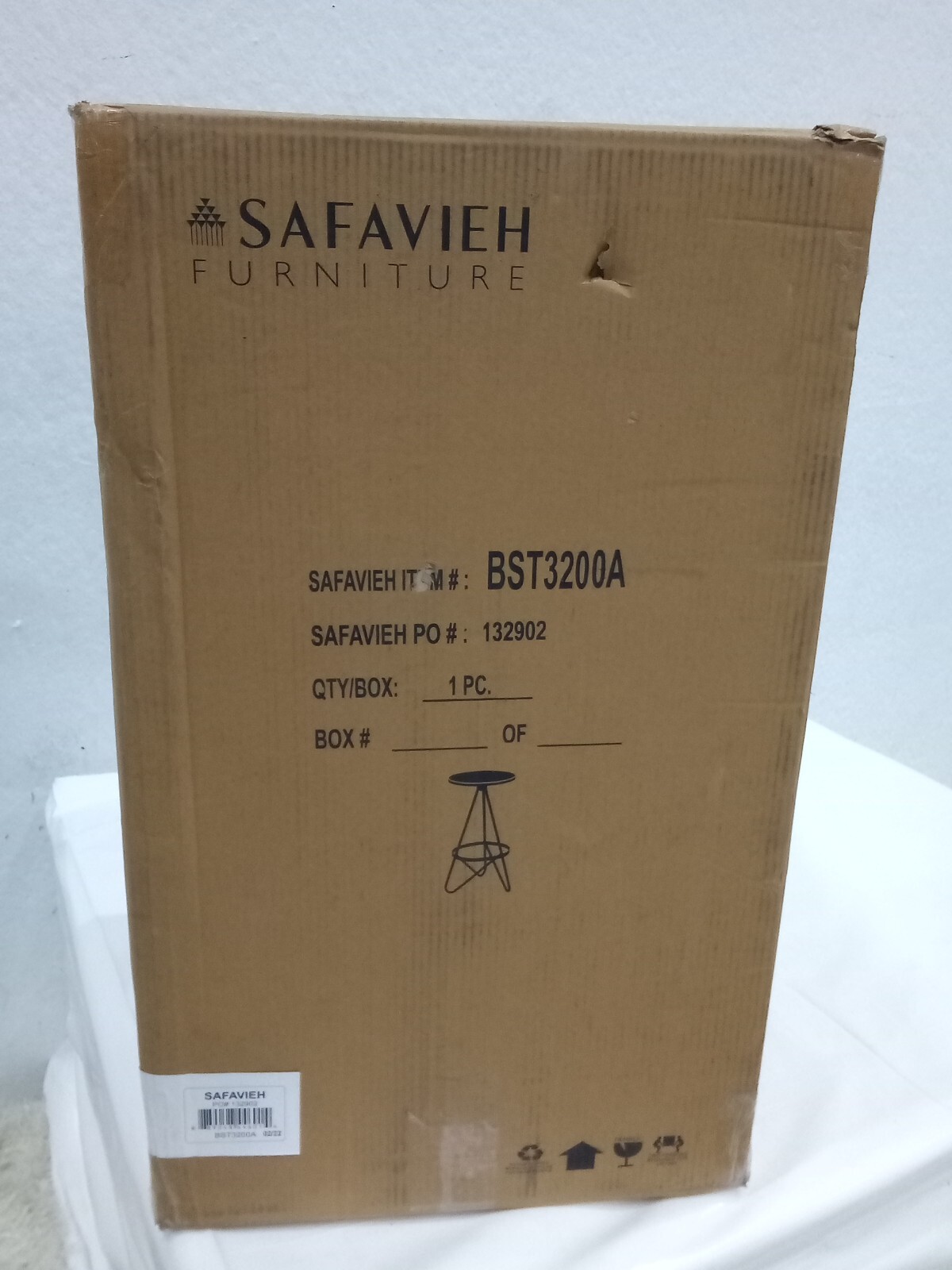 Safavieh Galexia Bar Stool, Reduced Price 2172716773 BST3200A