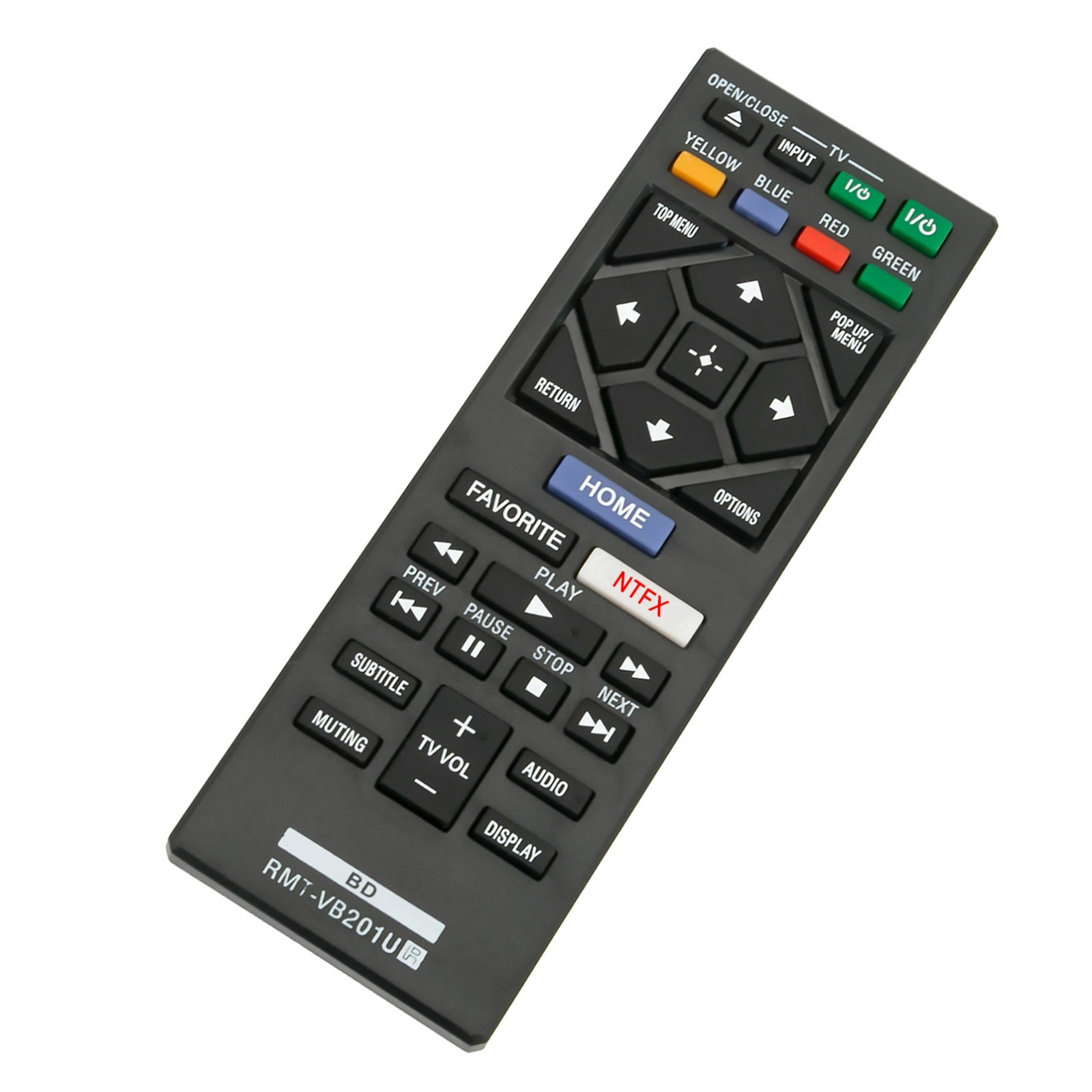 RMT-VB201U Replace Remote Control fit for Sony DVD Player BDP-S1700CA BDP-S3700