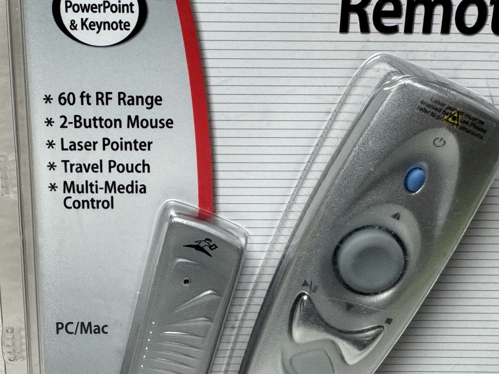 Keyspan Tripp Lite By Eaton PR-US2 Wireless Presentation Remote + Mouse + Laser