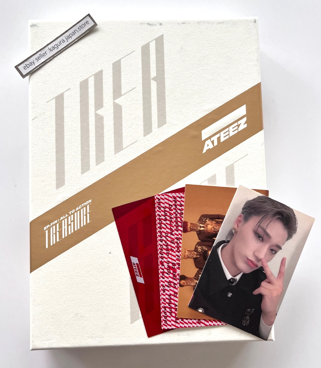 ATEEZ [SAN] TREASURE EP.FIN All To Action Z ver. CD + Photocard + etc.