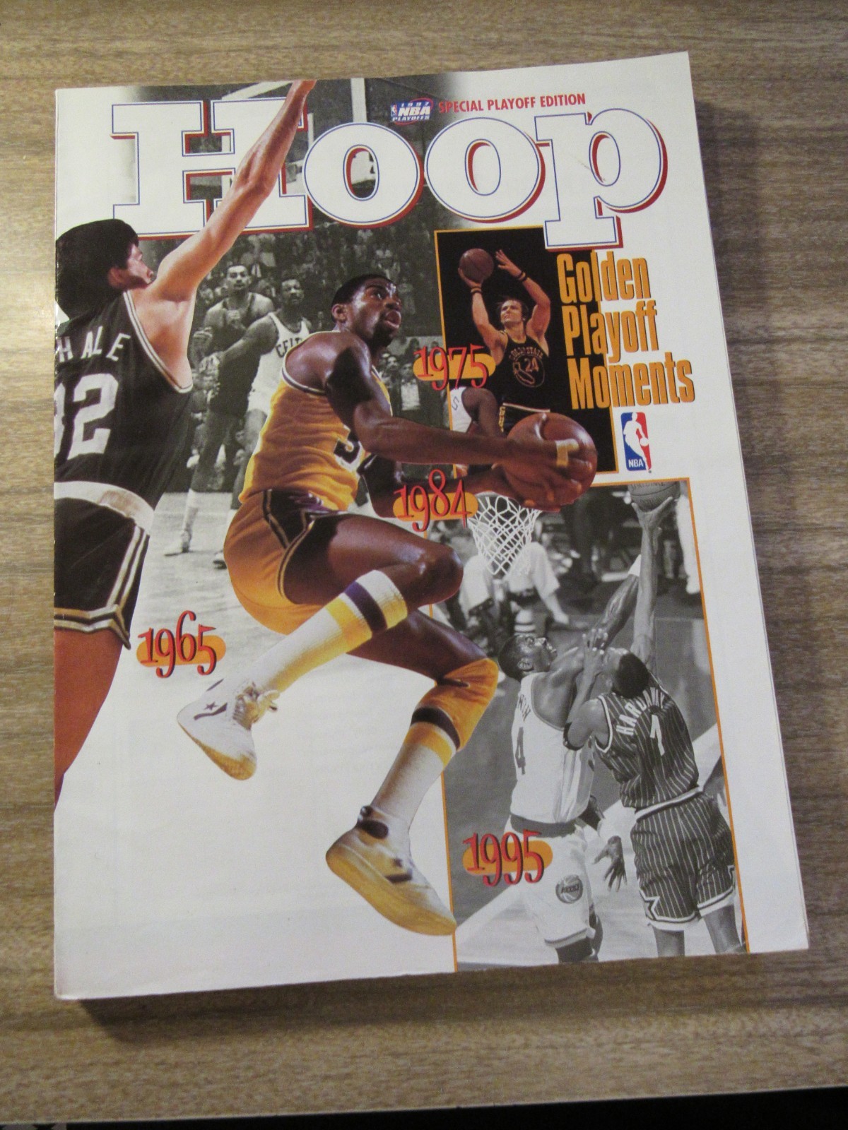 1996-97 Detroit Pistons vs. Atlanta Hawks Playoff Program READ
