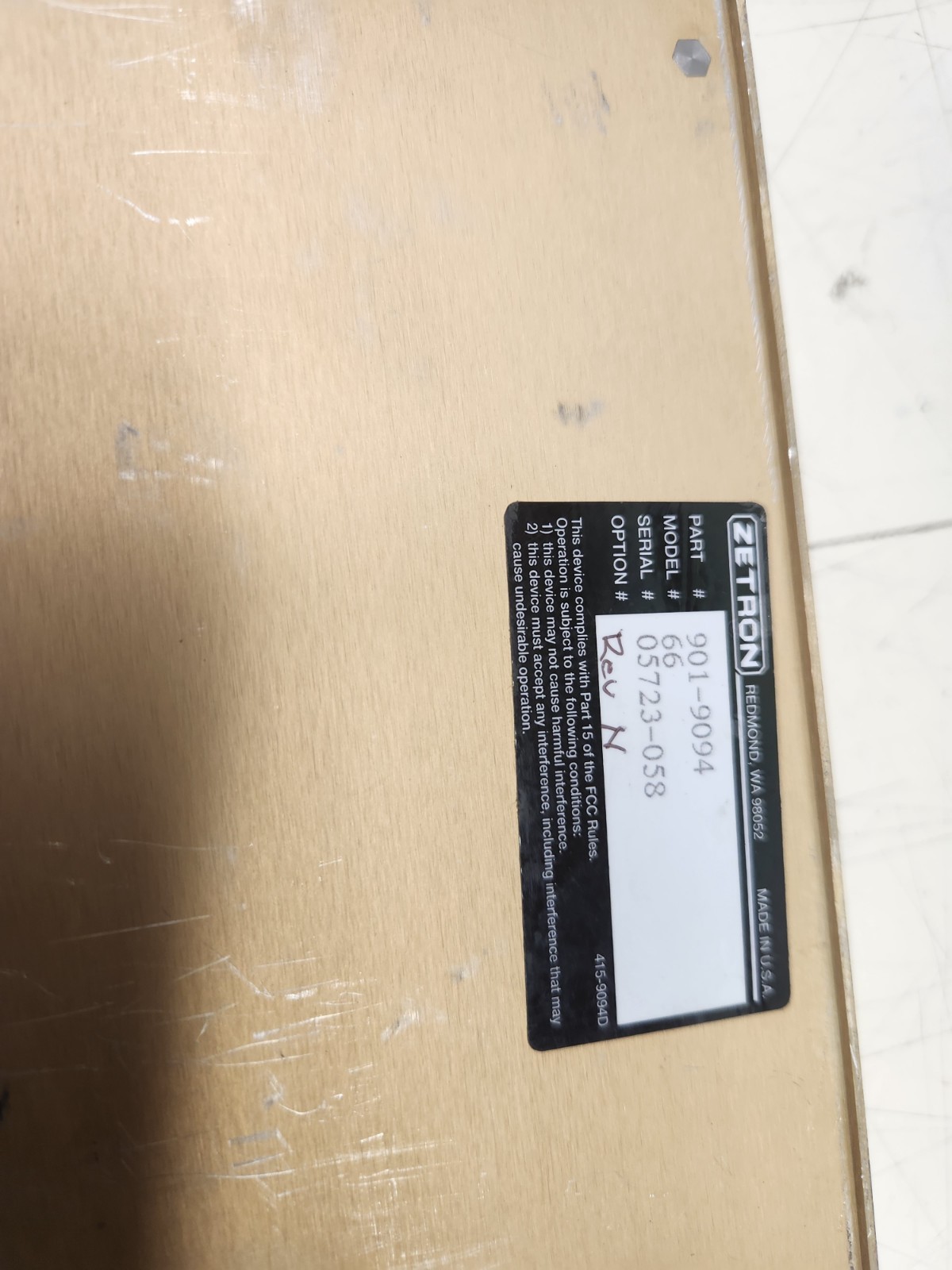 Zetron Model 66 Transmitter Paging Controller