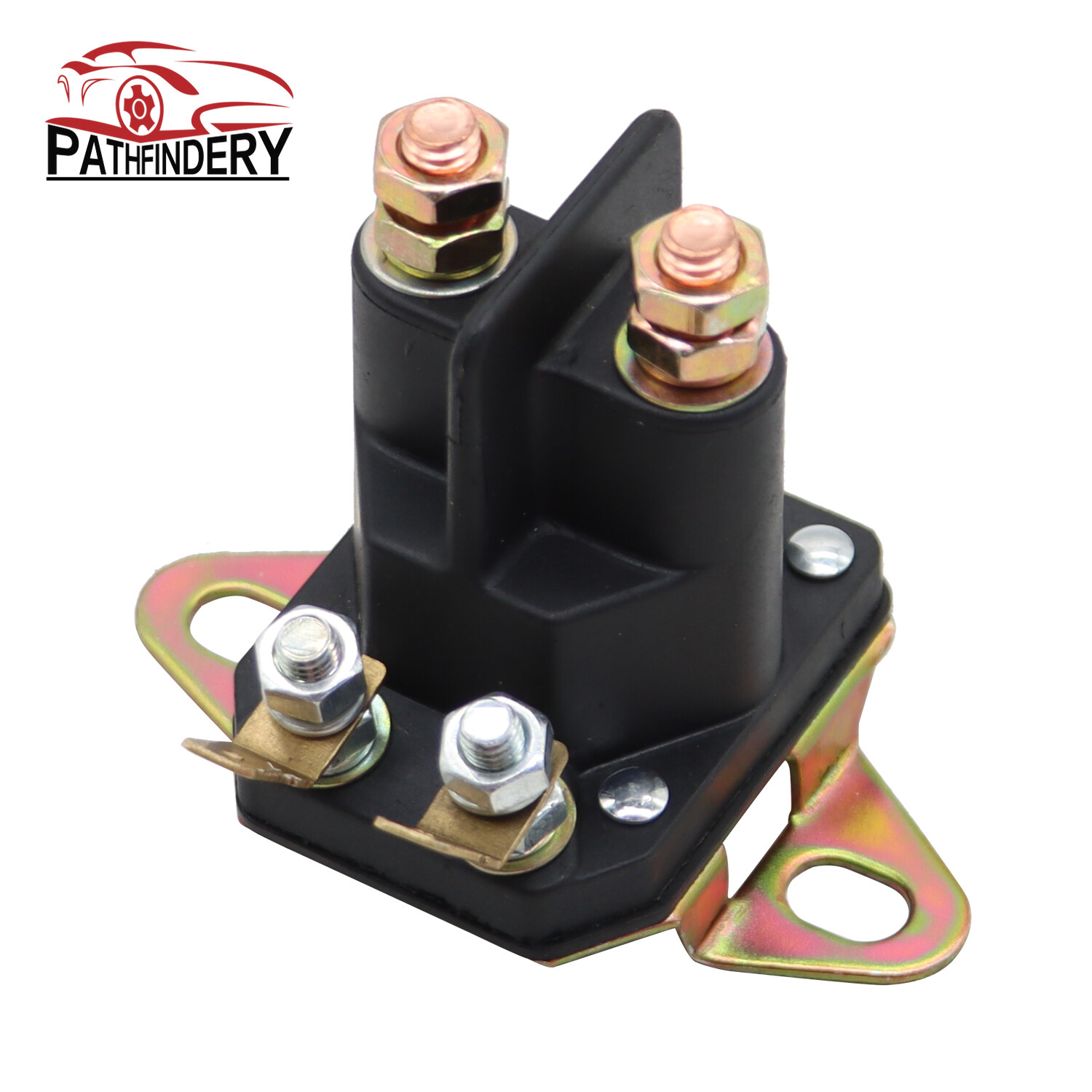 Lawn Mower Starter Solenoid 4 Prong For Craftsman 145673 146154 532146154