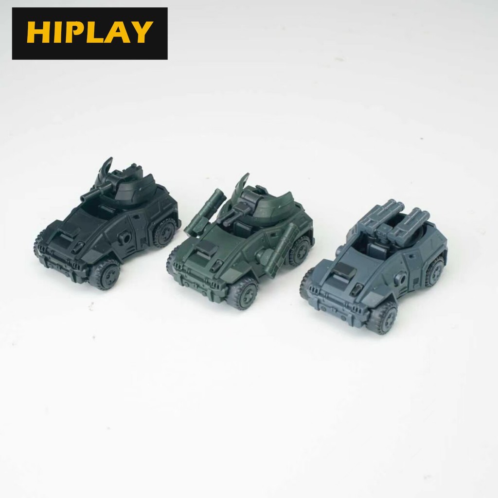 HIPLAY Sheik Mainland Lynx & Porcupine 6-in-1 Vehicle Set - 1/60 Model Kit