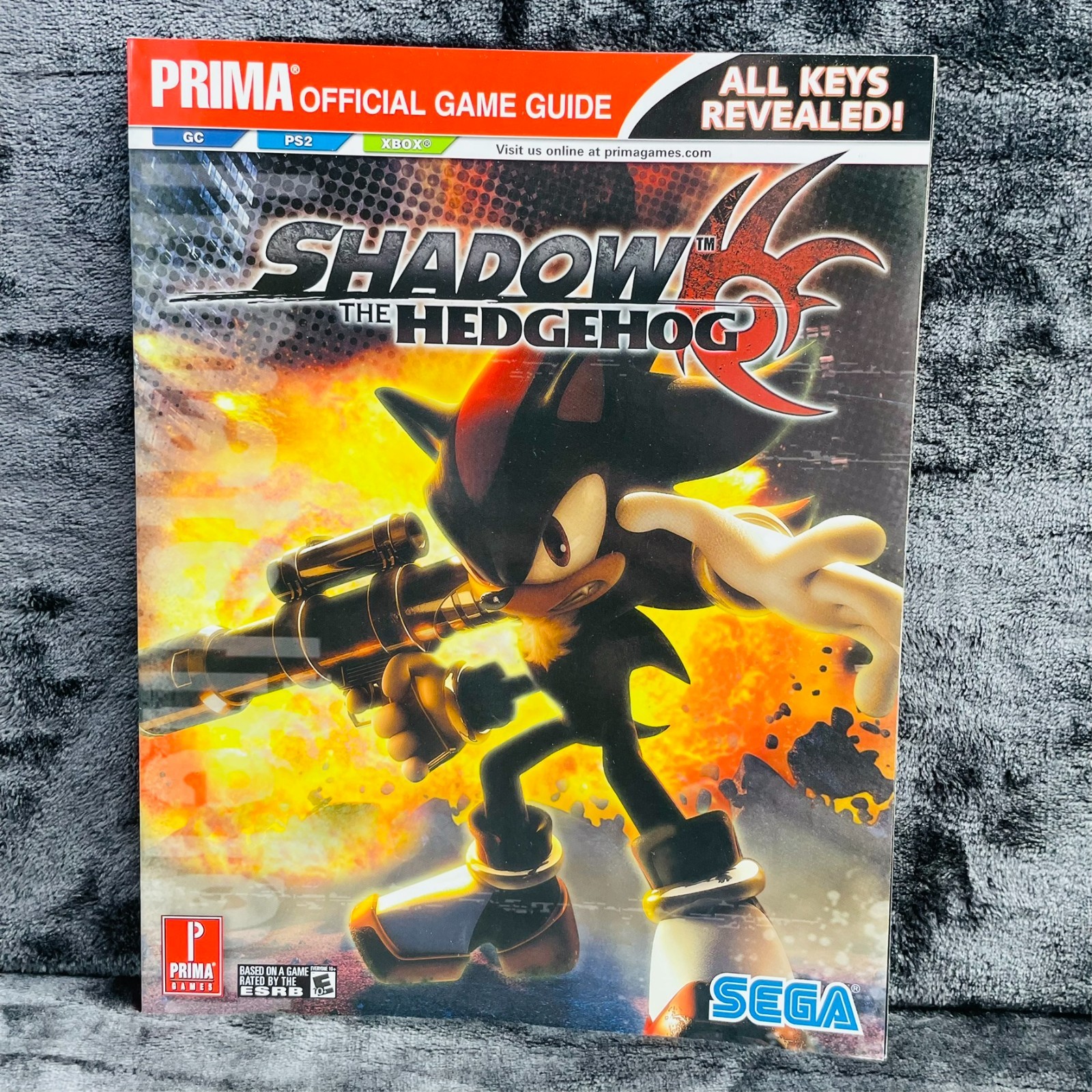 Prima Strategy Guide Shadow the Hedgehog EUC