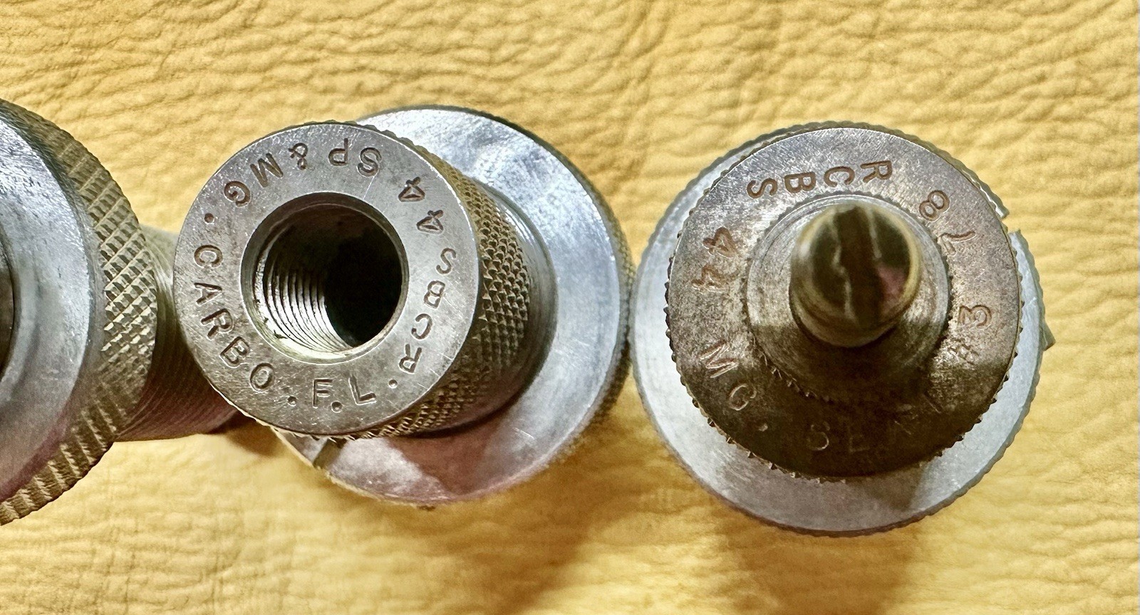 RCBS Carbide 44 Mag. 44 Spl. Reloading Dies w/ Shell Holder & Extra Seating Stem