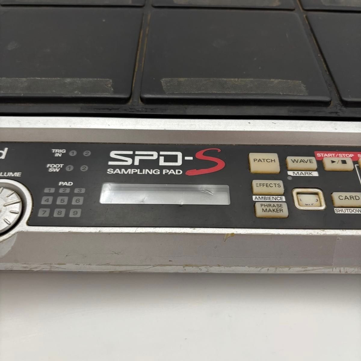Roland SPD-S Sampling Pad Tested Working w/ AC Adapter Used Rare