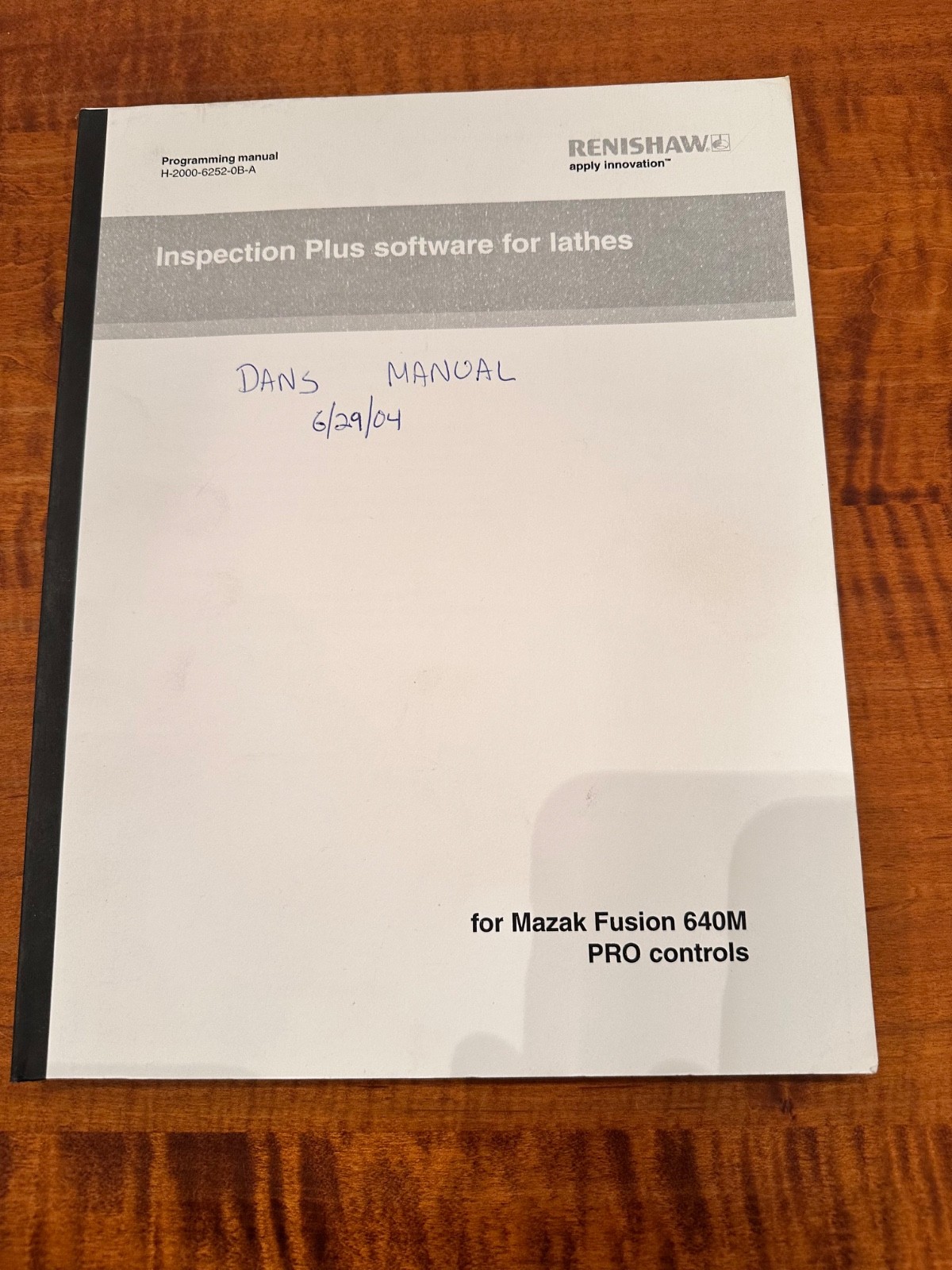 Inspection Plus Software for Lathes for Mazak Fusion 640M