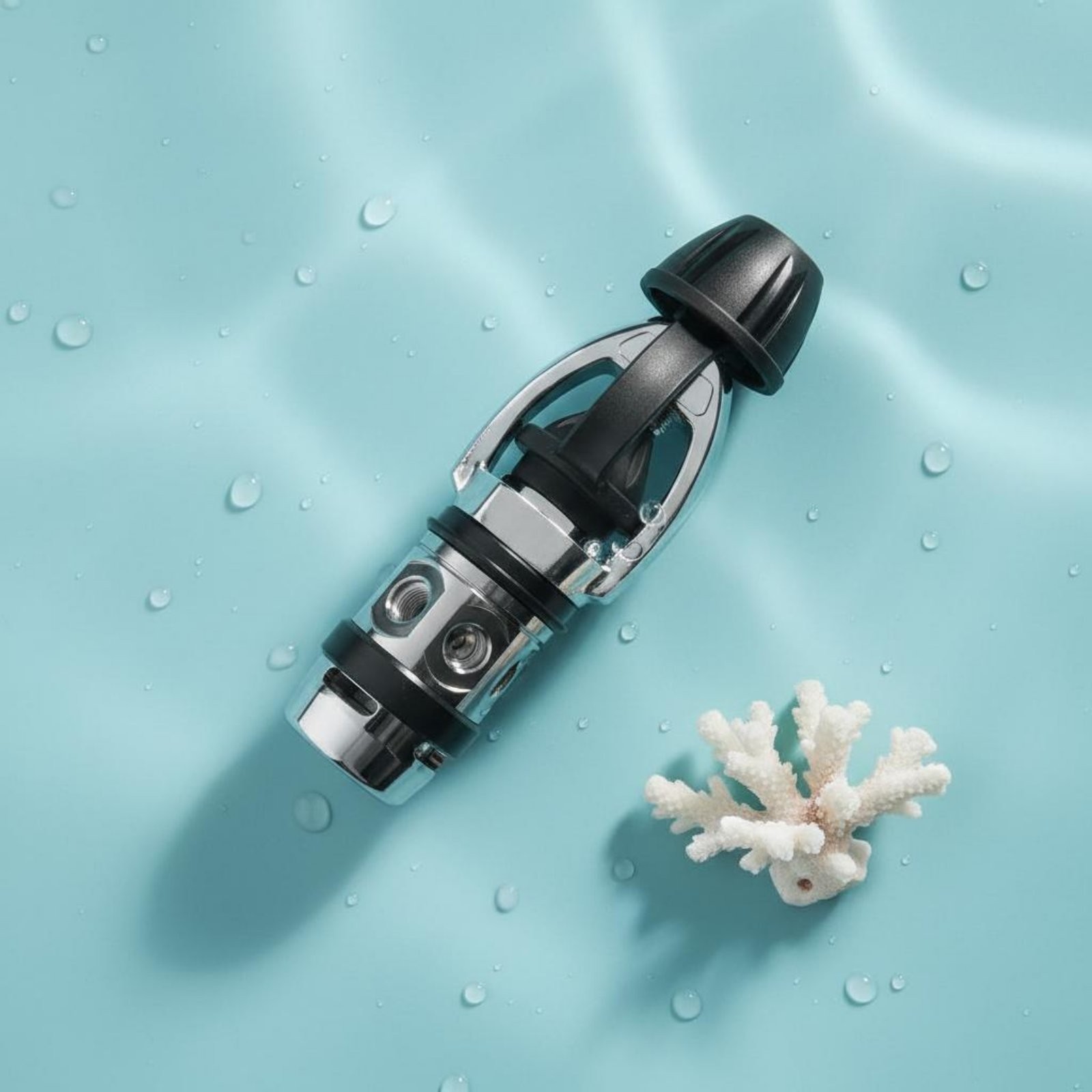 Diving Initial Stage Pressure Reducer Low Breathing Effort Dive Pressure