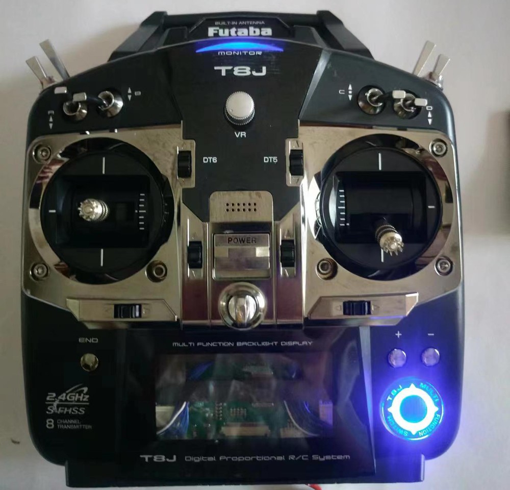 Futaba T8J 8CH 2.4GHz S-FHSS Transmitter Only RC Airplane Helicopter Drone