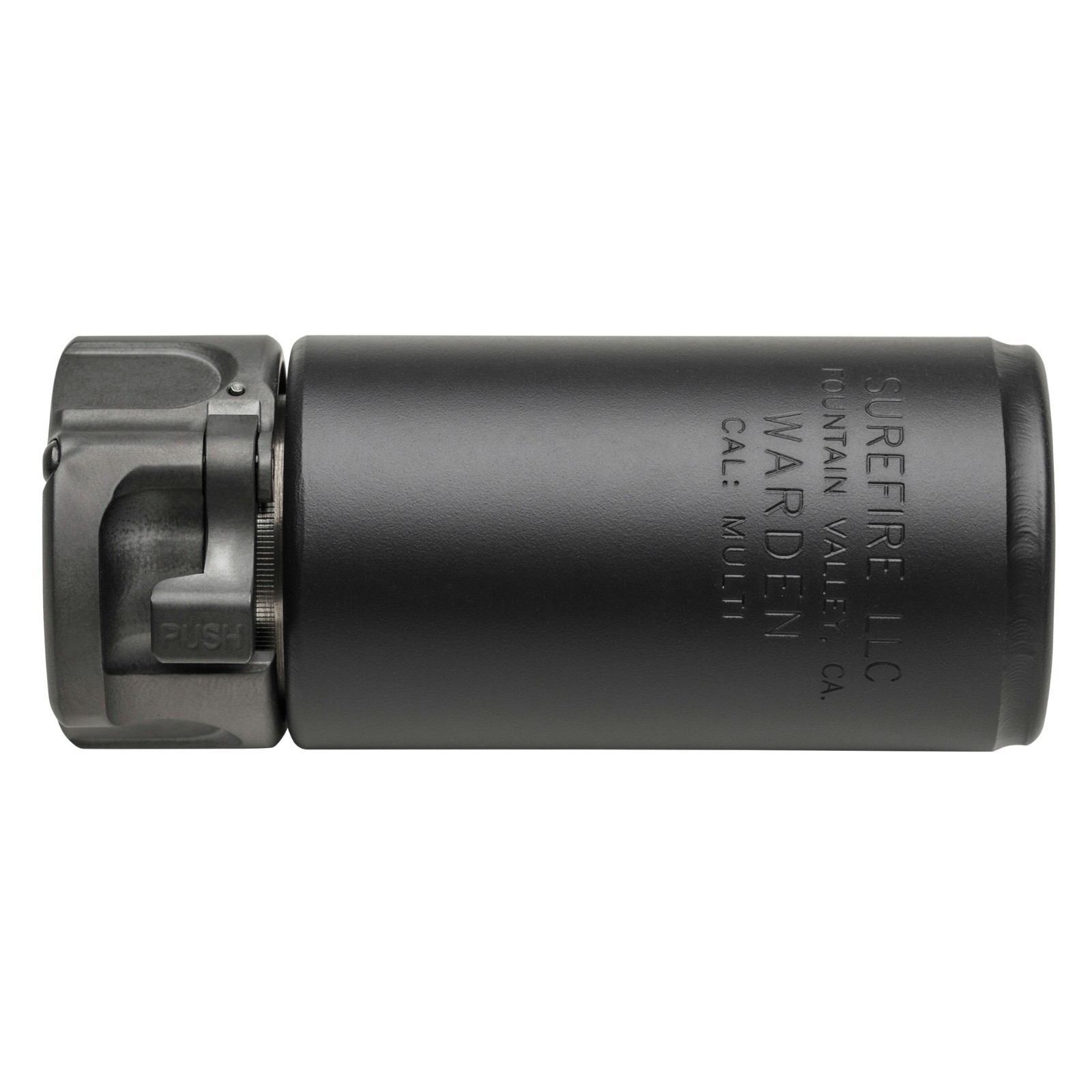 SureFire Warden Muzzle Device Fast-Attach Blast Regulator- Black 5.56 & 7.62