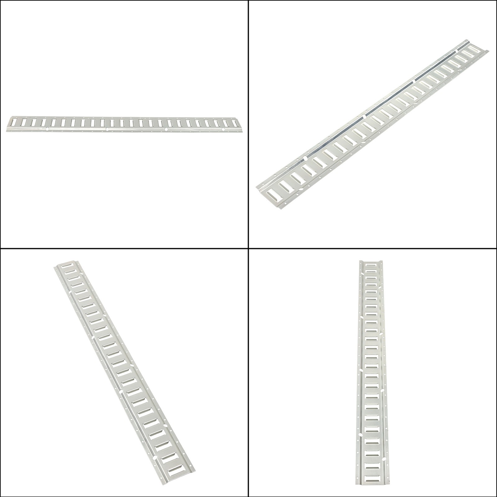 6 Pack Fit For Garages Vans Trailers Labwork E Track Tie Down Rail Kit 4' New