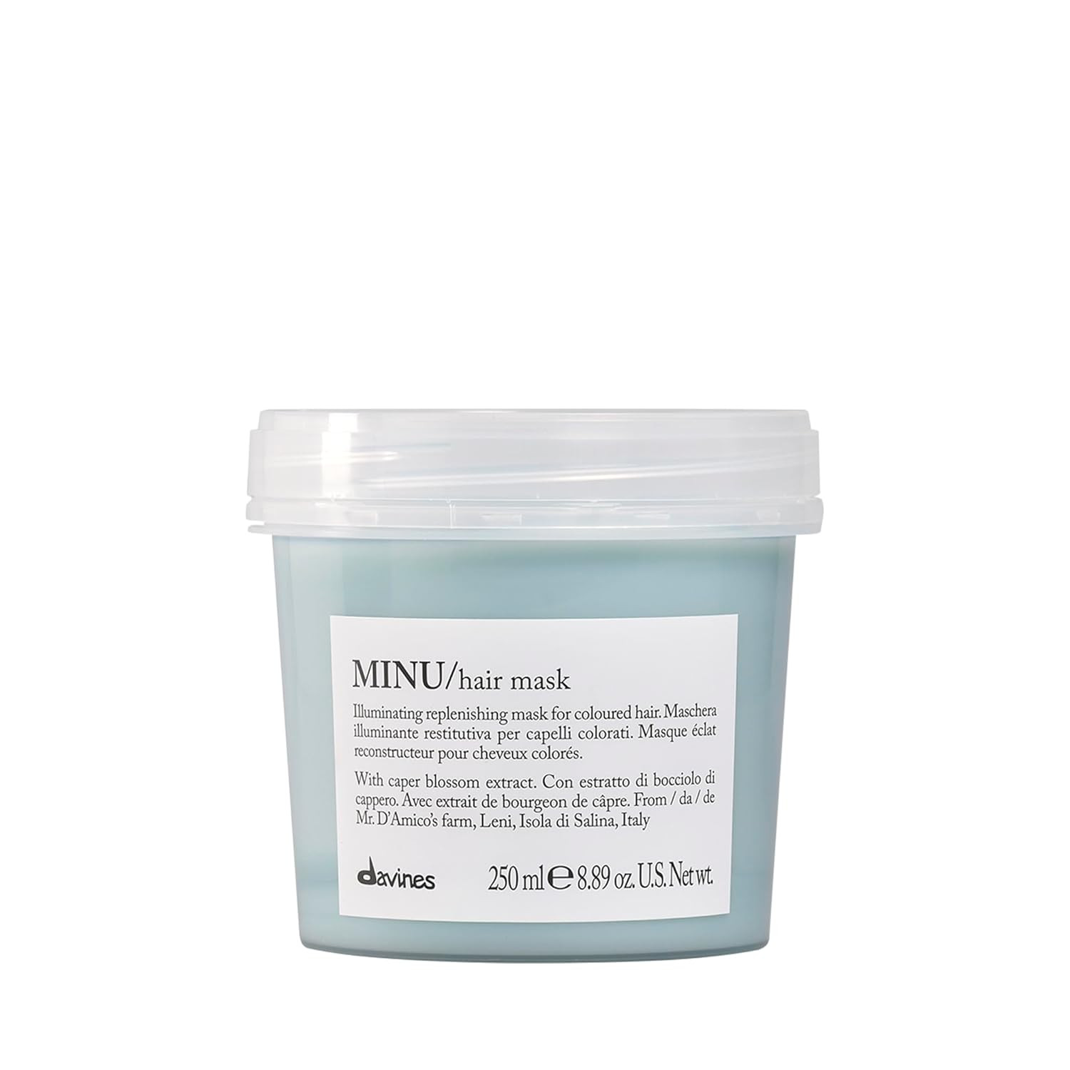 MINU Hair Mask, Deep Nourishing Treatment for Color Treated Hair - Illuminating