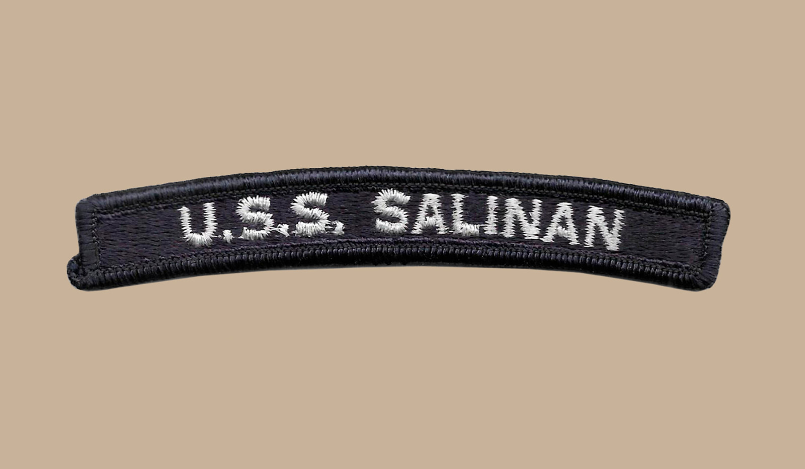 US Navy ATF-161 USS Salinan Fleet Ocean Tug UIM Shoulder Rocker Tab