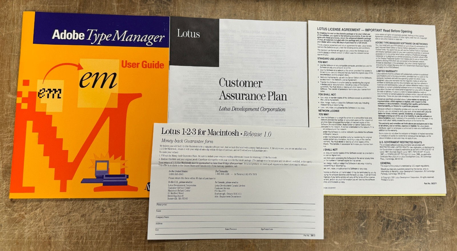 Lotus 1-2-3 Macintosh Upgrade Release 1.0