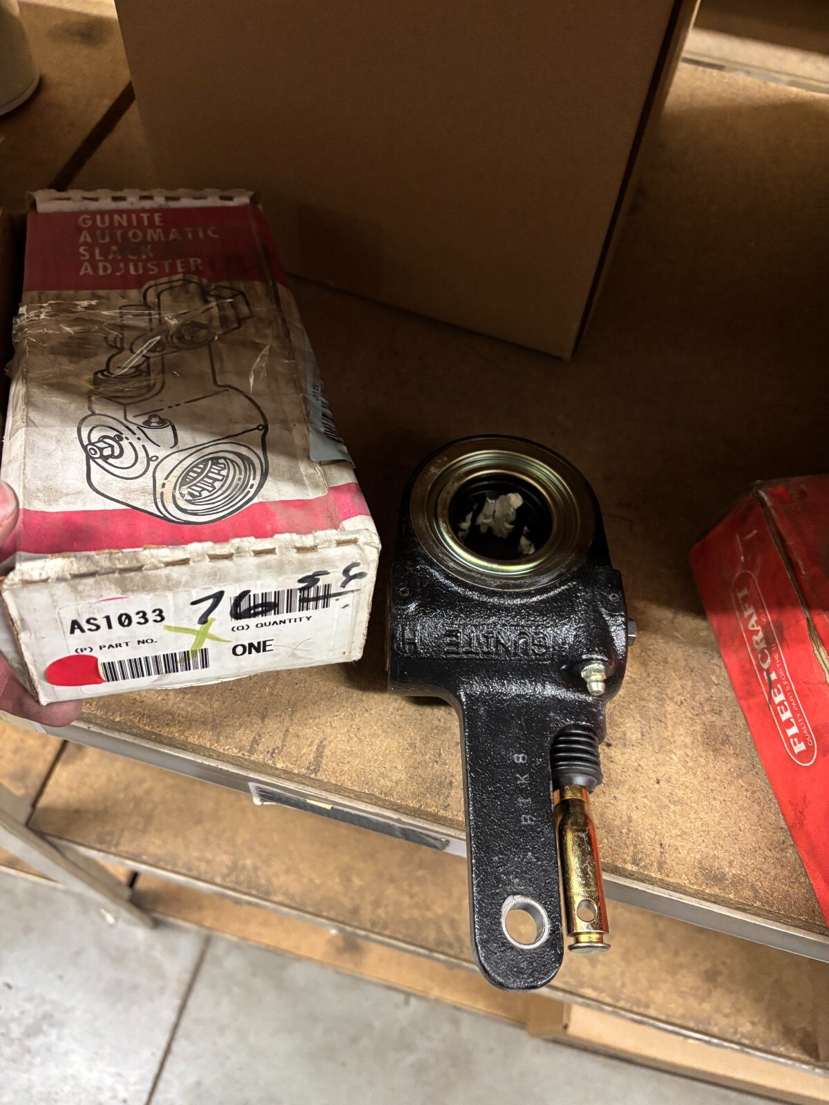 gunite slack adjuster as1033, HAL40010142, R801042, KN47001