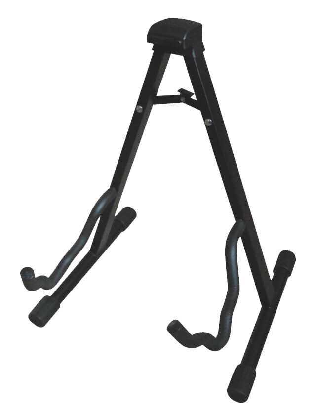 Guitar Stand Into A Shaped Adjustable Acoustic or Electric guitar