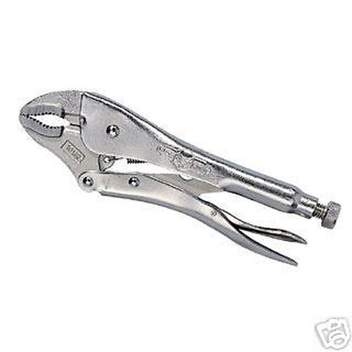 Vise Grip Curved Jaw 5in with Wire Cutter V5WR
