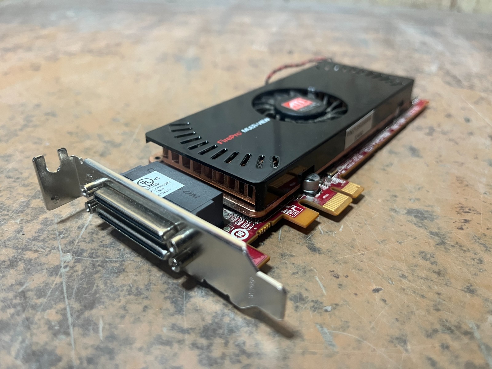 ATI FirePro 2450 512MB B436 LOW PROFILE VHDCI Video Graphics Card