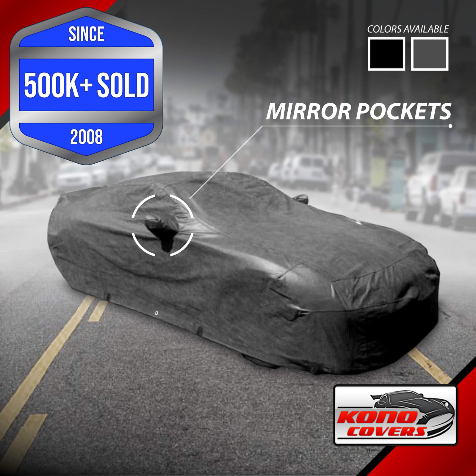 2011 2012 2013 Mercedes E350 E550 Coupe Waterproof Car Cover W/MIRRORPOCKET GREY