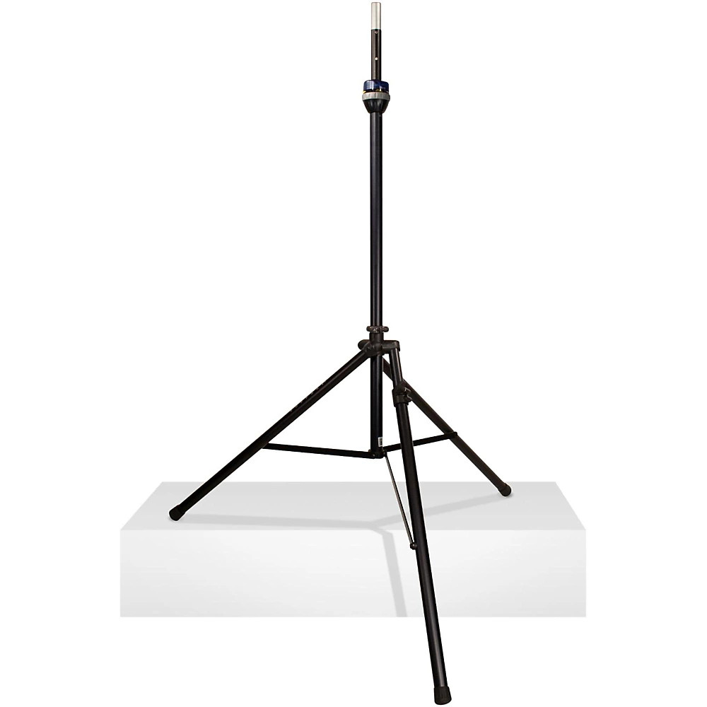 Ultimate Support TS99BL  Tall, LevelingLeg Speaker Stand Black