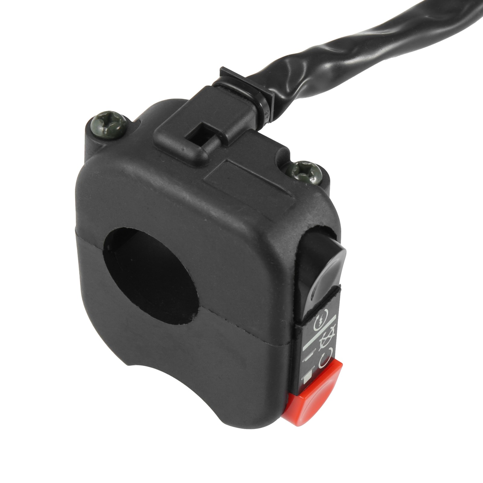 Pack(1) DC 12V 7/8" 22mm Motorcycle Handlebar Headlight Switch Ignition Switch