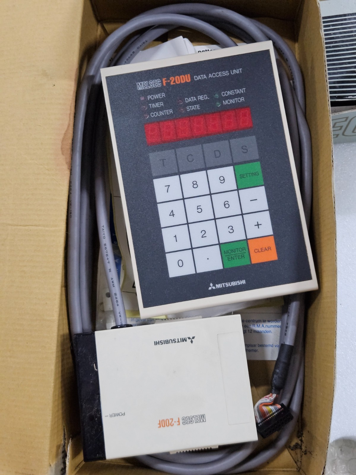 MITSUBISHI FX-20DU-E F-20DF-E V1.1 NEW