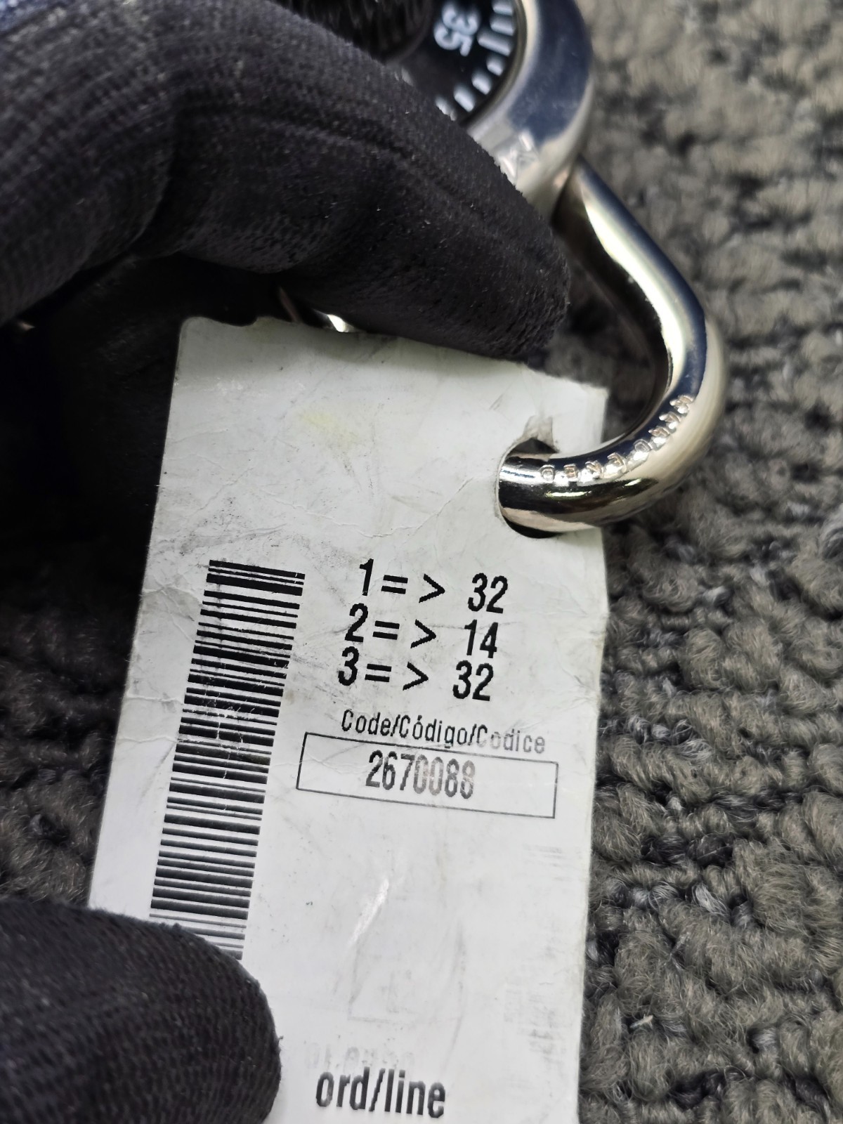 (QTY 21) MASTER LOCK 2670088 Padlock, Standard Dial Combination Lock