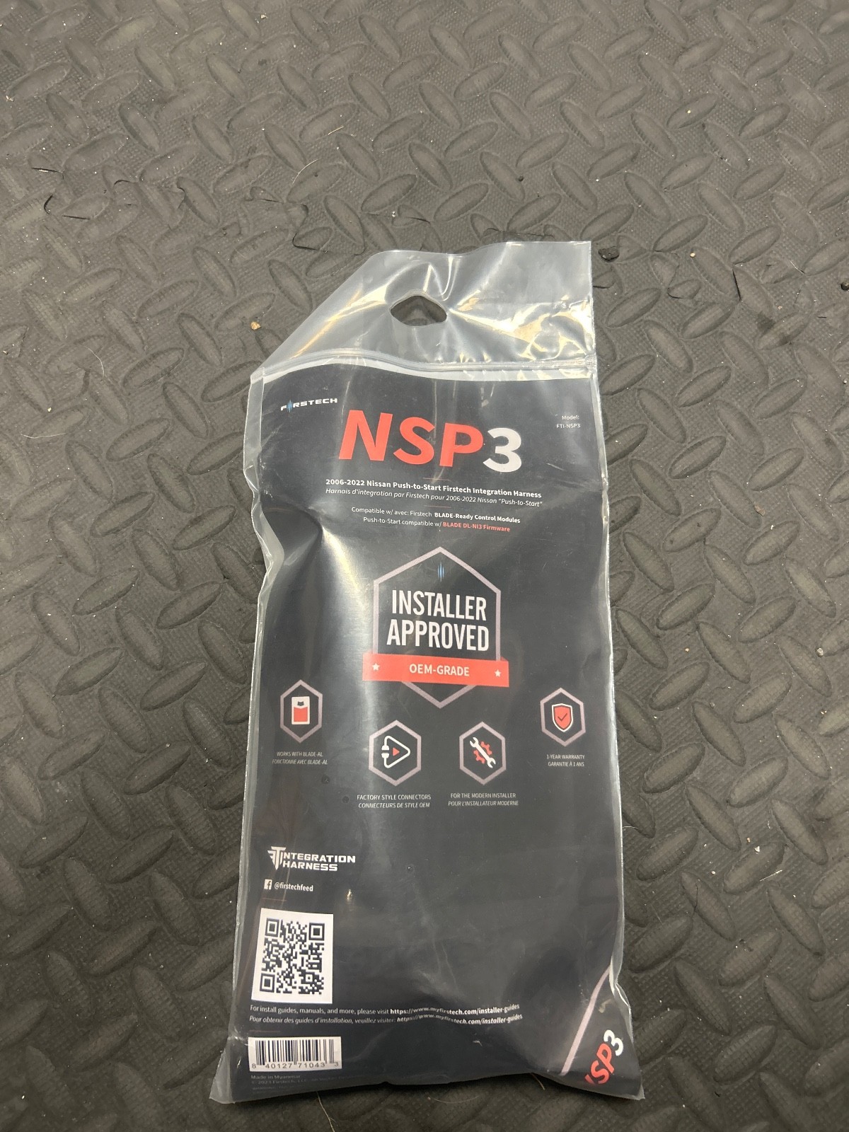 Firstech FTI-NSP3 T-Harness For Select Nissan Infiniti 2013-2024