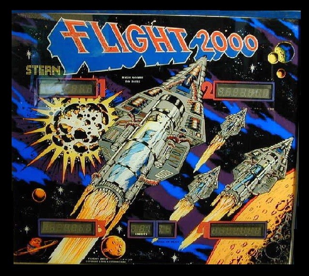 FLIGHT 2000 Pinball Complete LED Lighting Kit SUPER BRIGHT PINBALL LED KIT