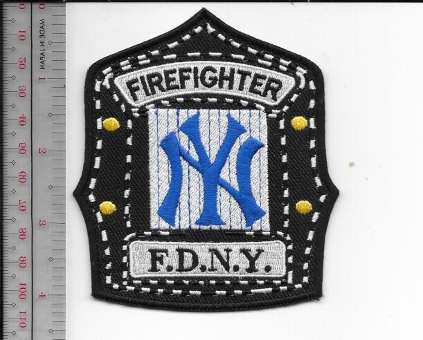 New York City FDNY Fire Department & NY Yankees NO TARIFF