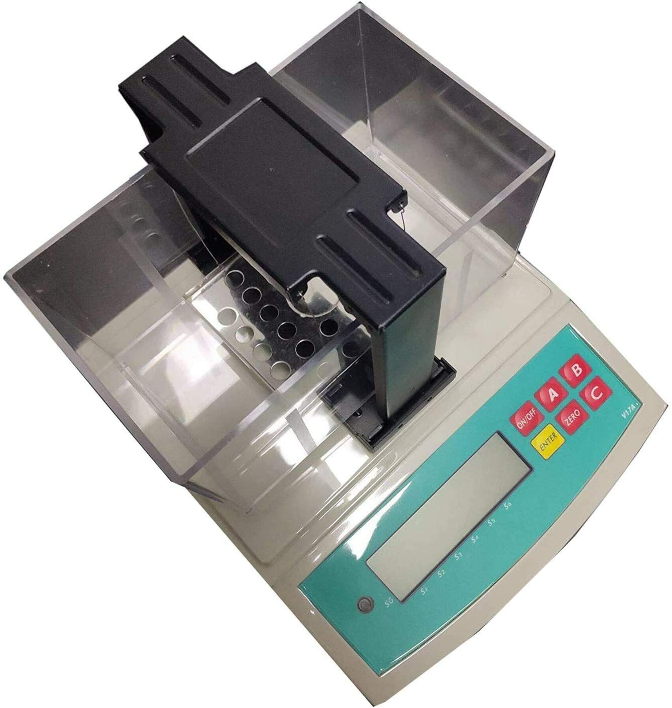 Solid Density Meter Gauge Densitometer 120g for Plastic Rubber RS232 Interface
