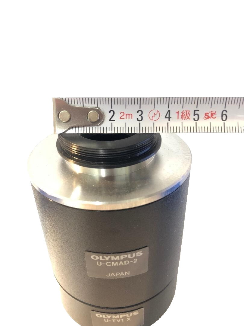OLYMPUS U-TV1X & U-CMAD-2, Microscope Camera Adapter, Good "Used"