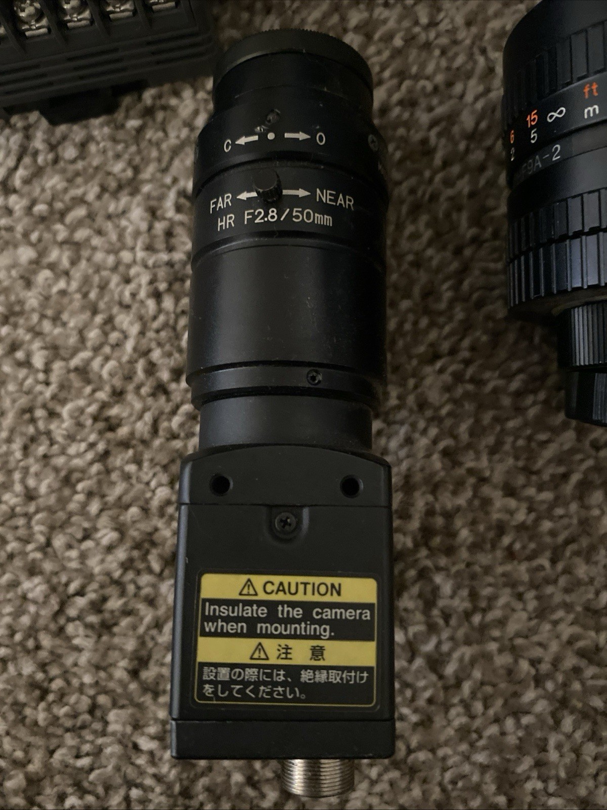 Keyence CV-2100 Controller, XG-035M Cameras, Lenses, KV-10R Module Vision System