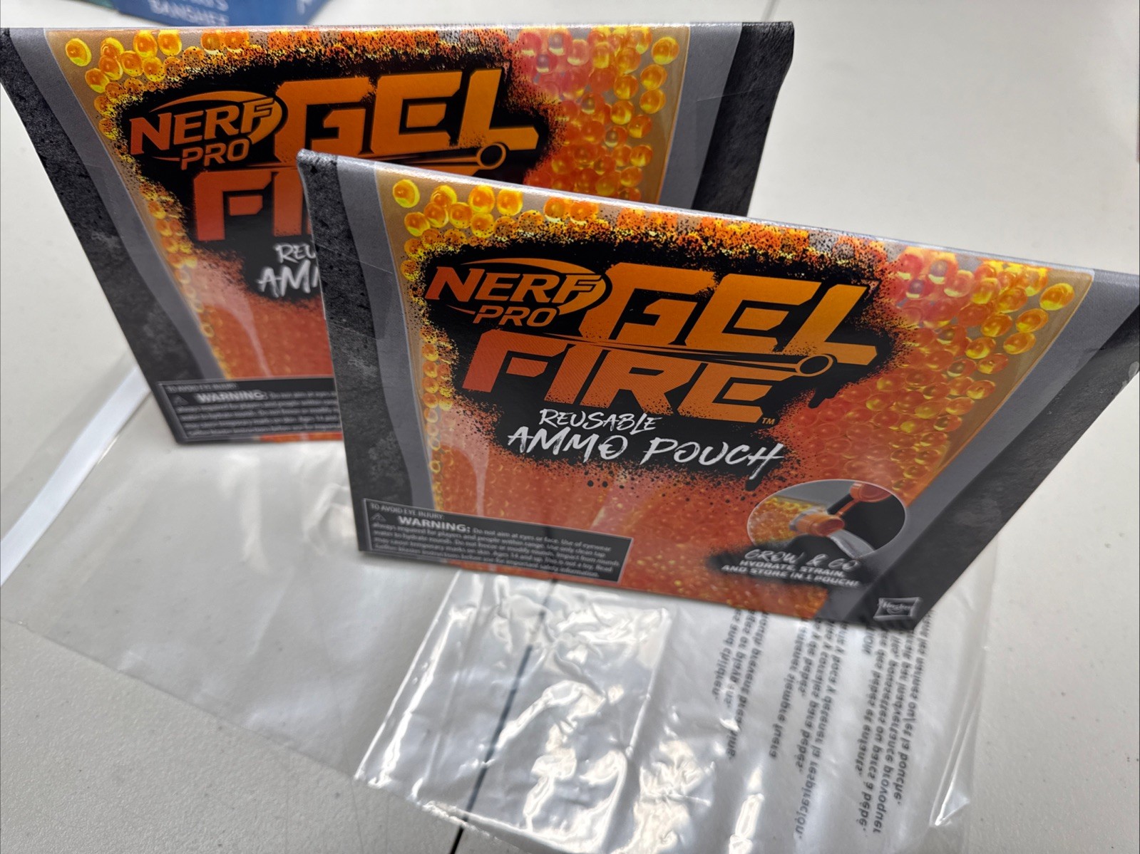(2) Nerf Pro Gelfire Refill 10000 Dehydrated Gelfire Rounds Nerf Pro Gel Fire