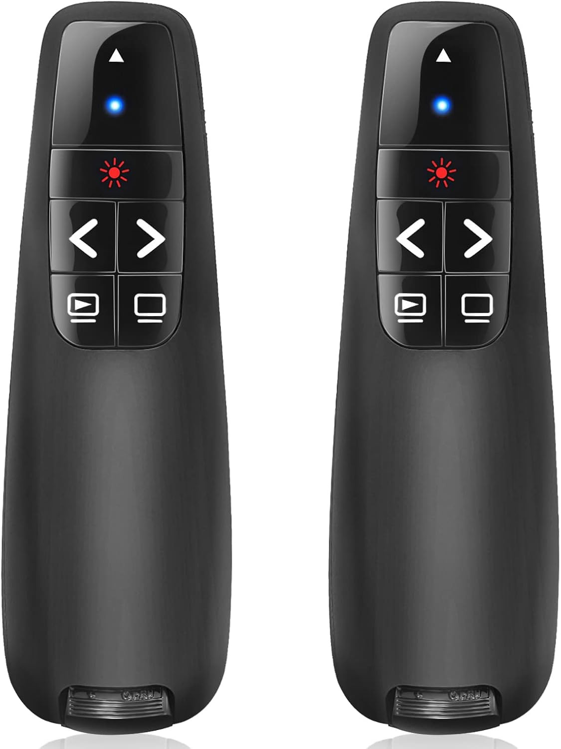 (2 Units) Wireless Presenter Remote, Clicker for Laptop Powerpoint Presentations
