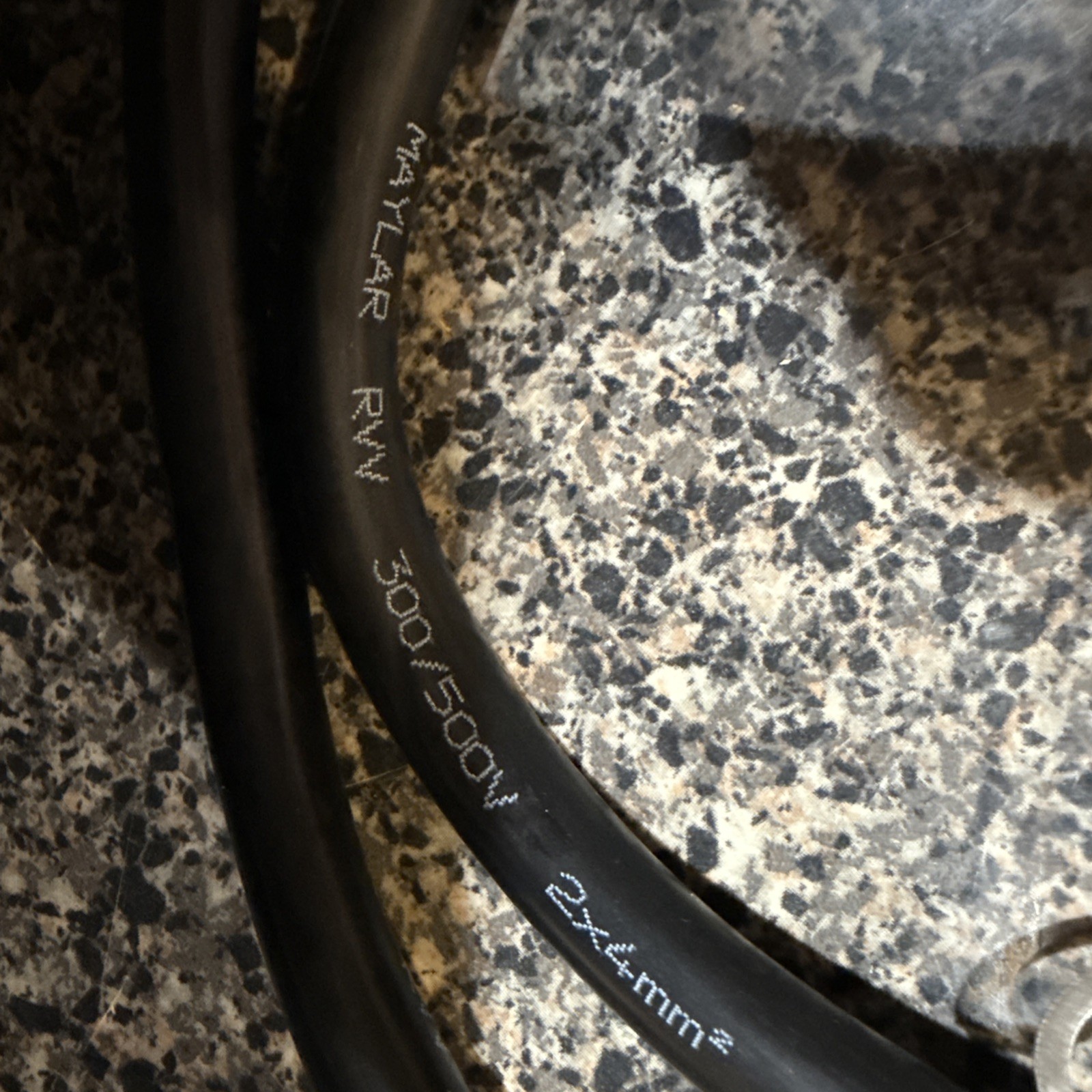 RVV multi-core power cable