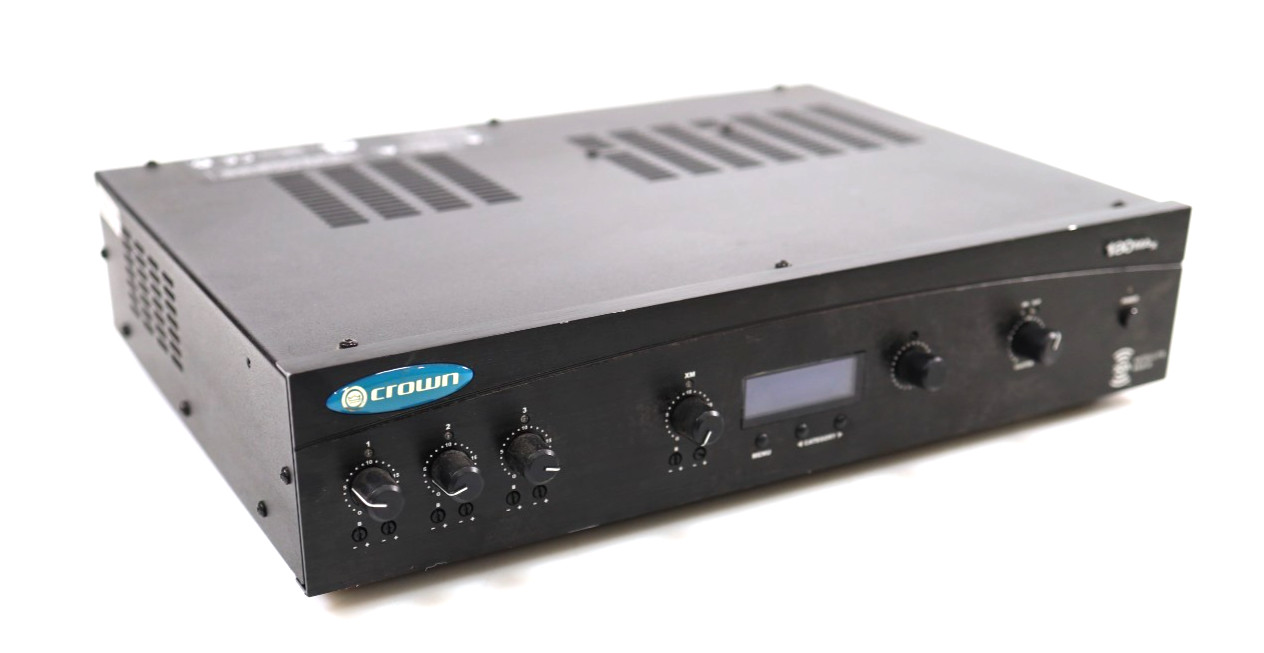 Crown 140MAx Commercial Tuner Mixer Amplifier w/ XM Satellite Radio
