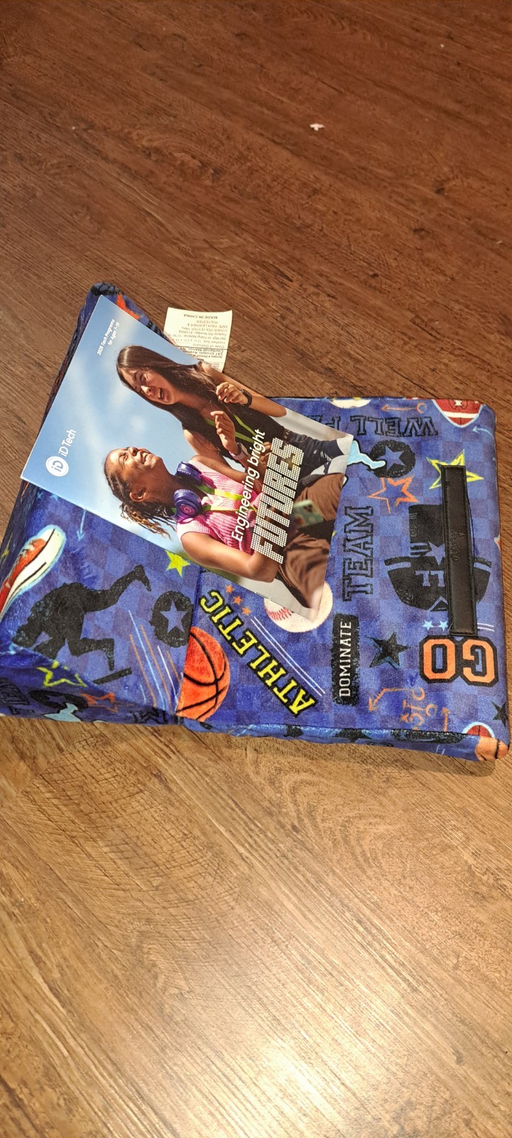 Phone Tablet Angle Pillow Cushion Sport Theme Baseball Basketball Kids Room