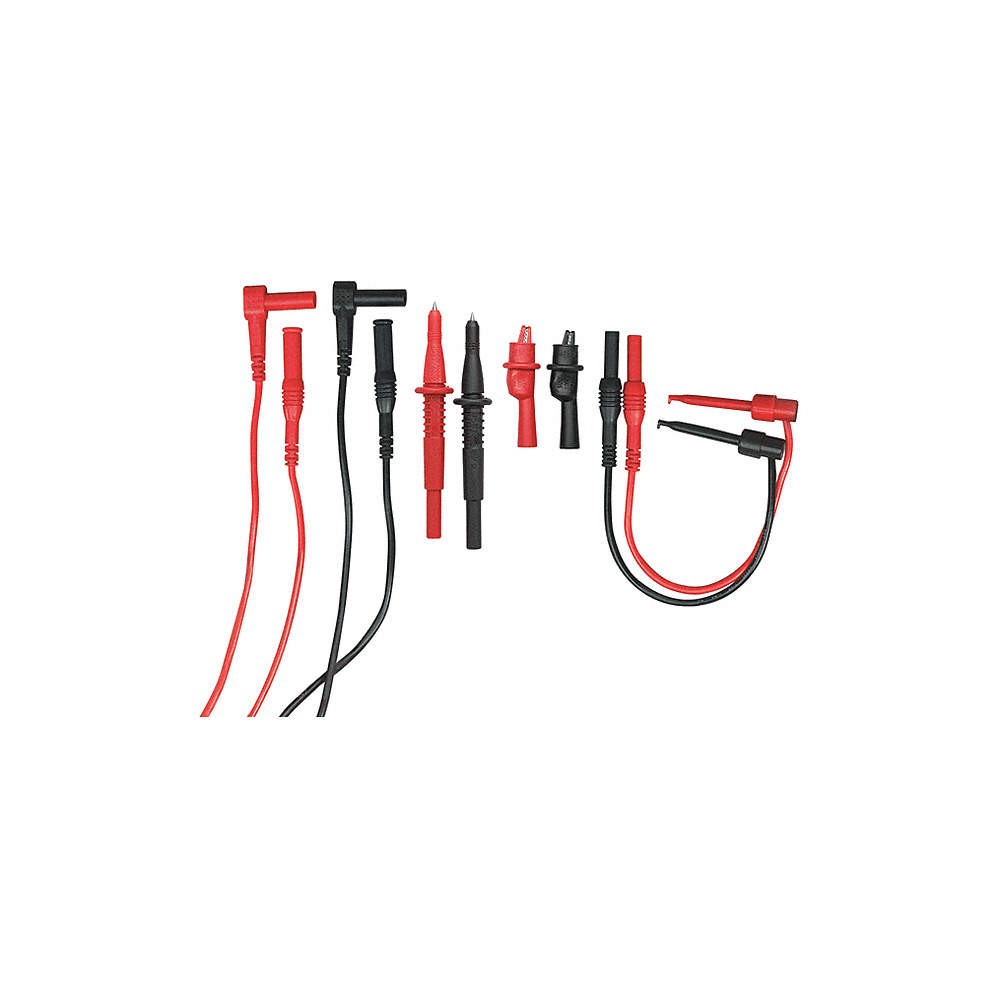EXTECH TL809 Electronic Test Lead Kit,3 ft. 6" L, 10A 55KR09