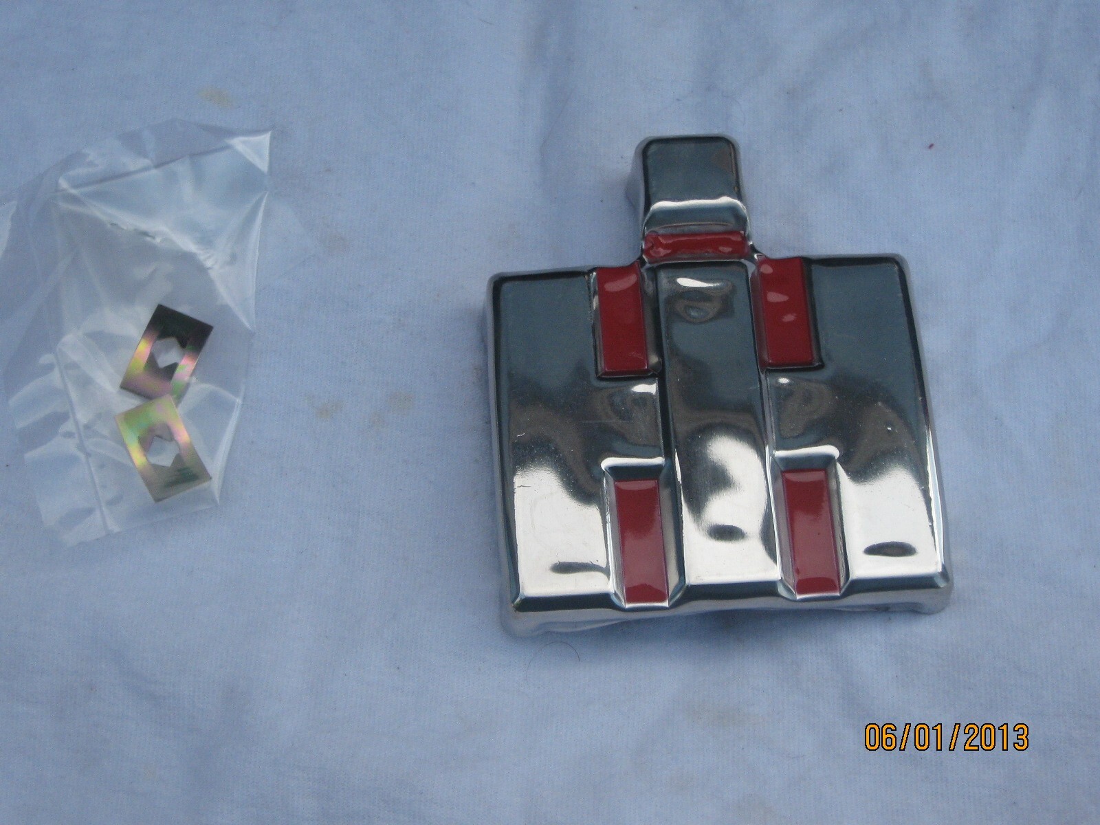 Farmall 300 or 350 Front IH Emblem   FREE  SHIPPING OEM# 362397R2