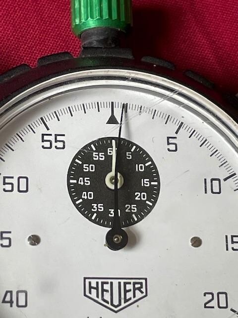 Vintage HEUER Clubmaster stopwatch