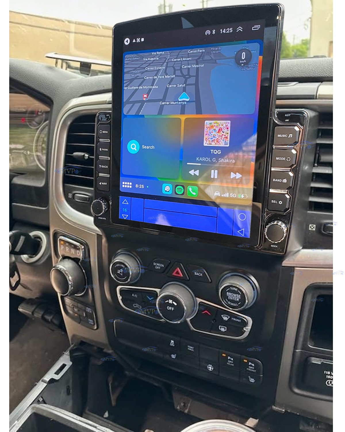 Android 14 CarPlay Car Stereo Radio GPS For 2013-2018 Dodge Ram 1500 2500 3500