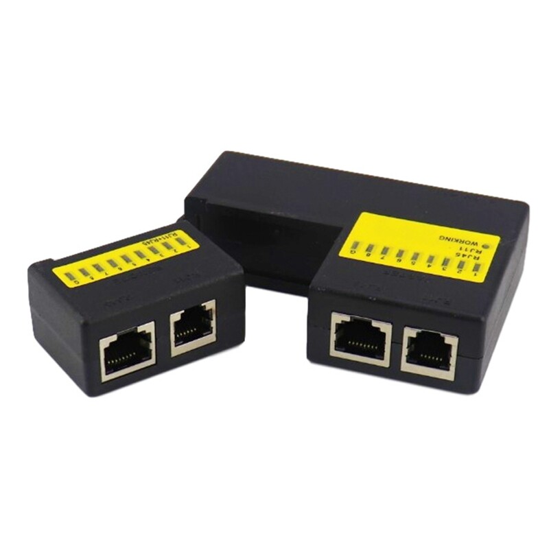 Mini Cable Tester LAN Cable Test Tools Networking Tool RJ45 RJ11