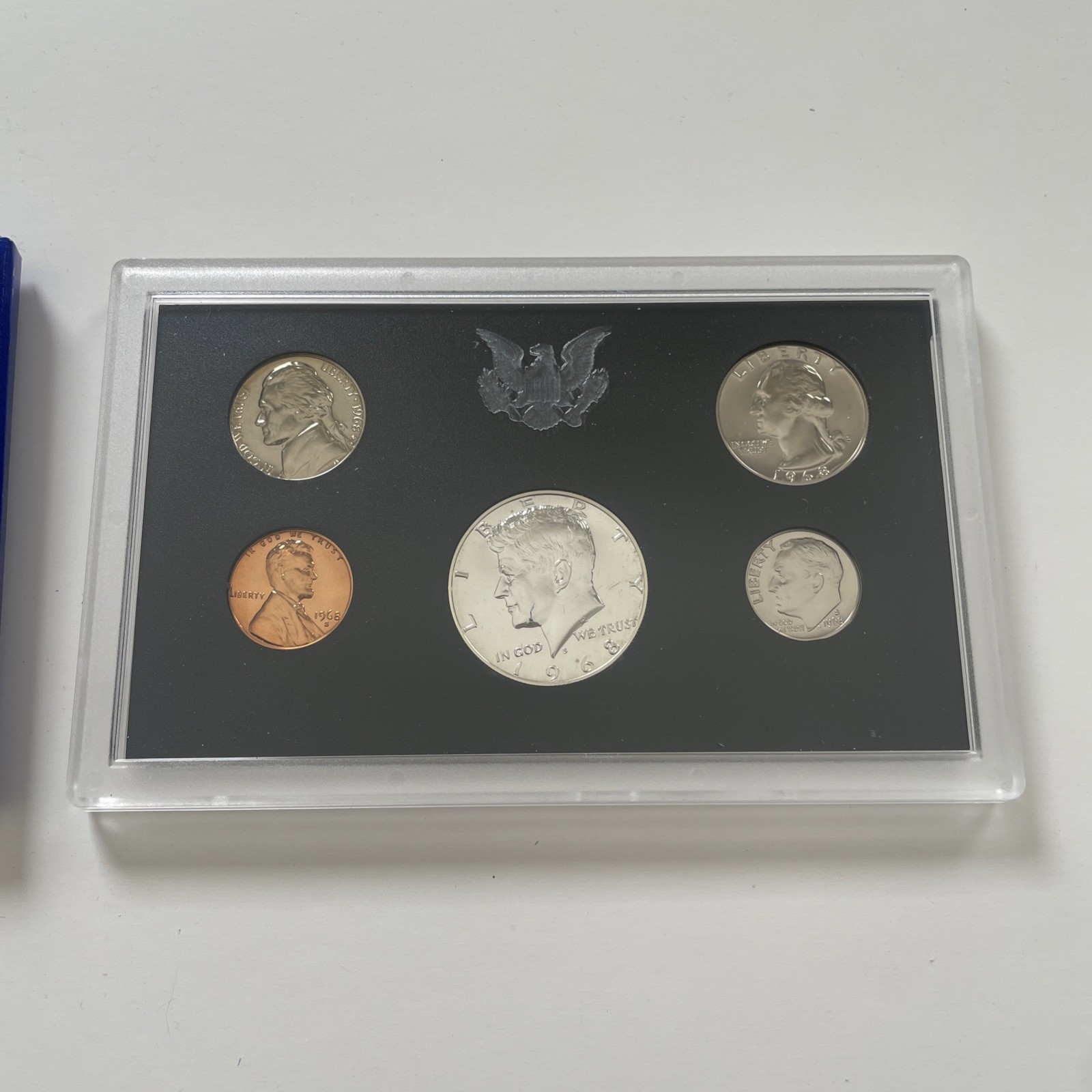 1968-S Proof Set U.S. Mint Original Government Packaging Box United States