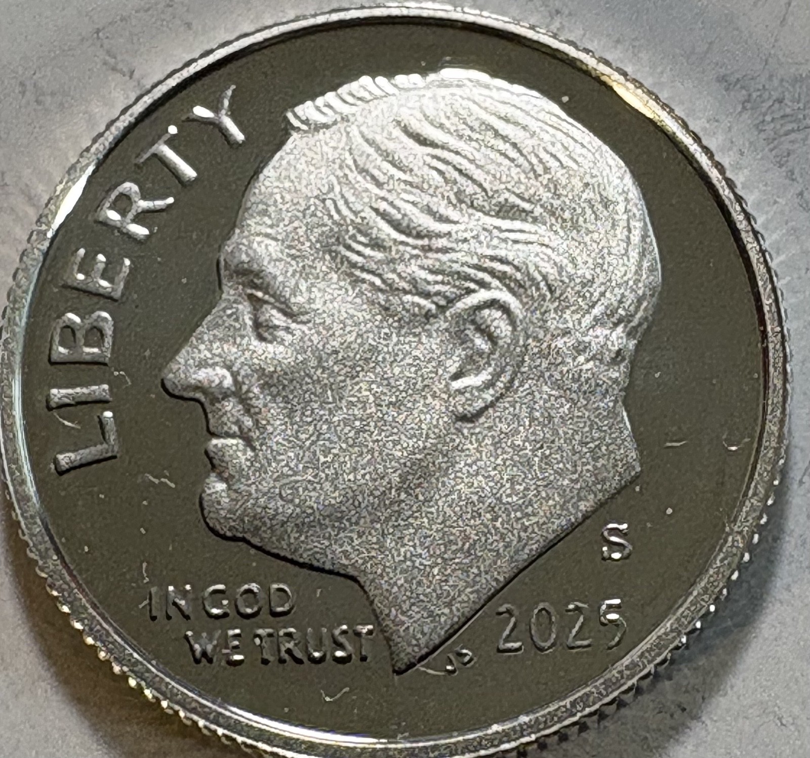 2025 S Silver PROOF Roosevelt Dime 99.9% Silver .999 10c 999 Fine